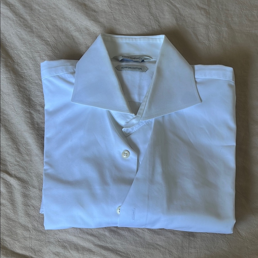 SUIT SUPPLY - NWOT Set of 3 Egyptian Cotton Button Up Shirts - Picture 4 of 6